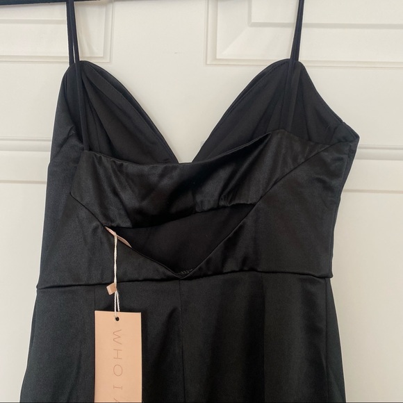 Hello Molly Black Midi Dress - Picture 5 of 7